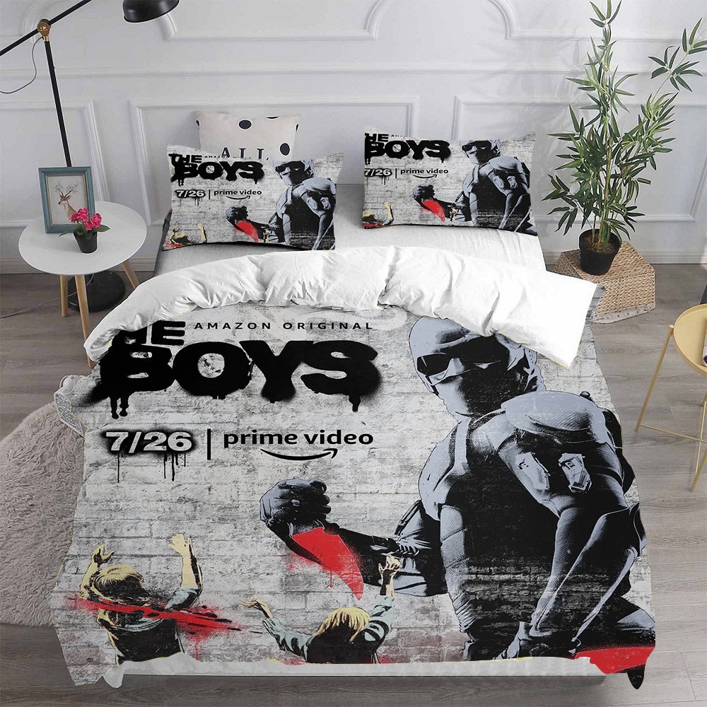 The Boys Bedding Sets Gift For Christmas, Thanksgiving, Halloween