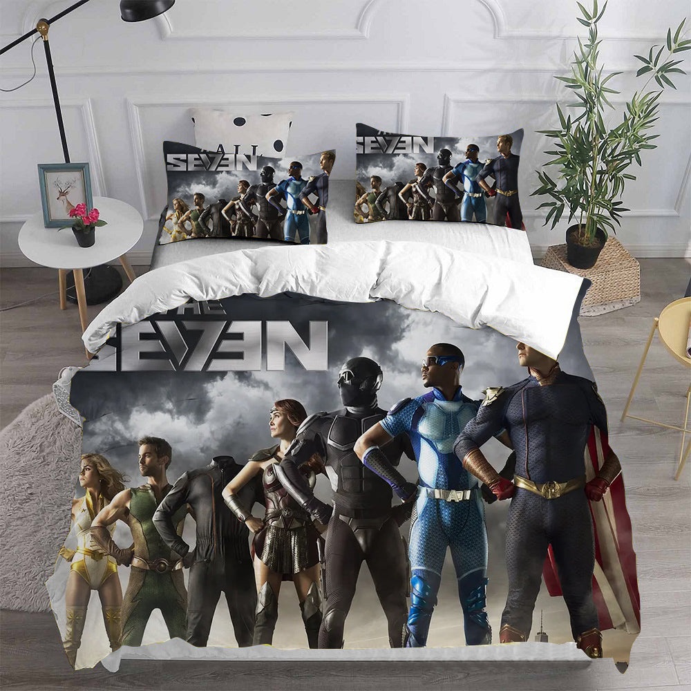 The Boys Bedding Sets Gift For Fathers Day, Halloween, Christmas
