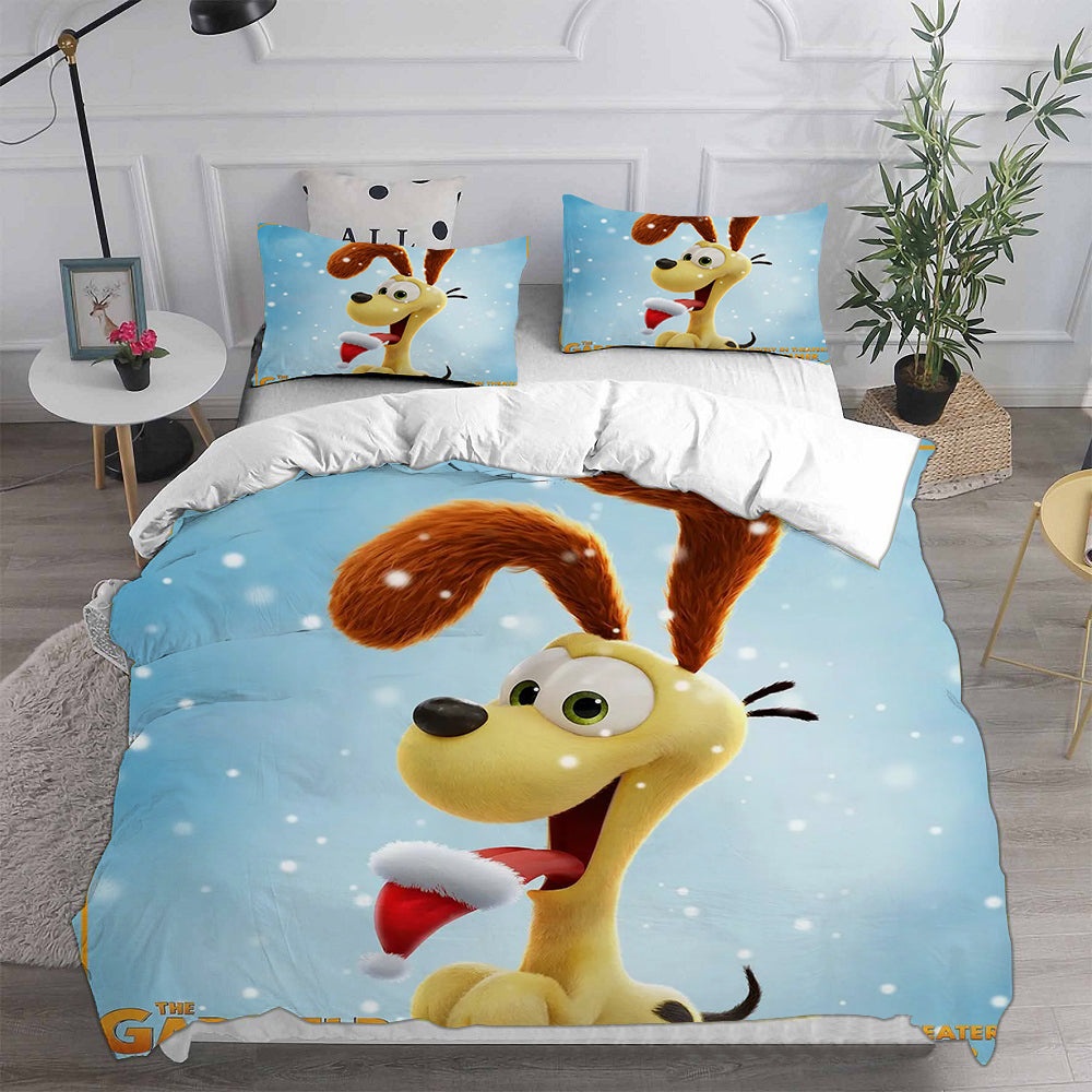 The Garfield Movie Bedding Sets Duvet Cover, Flatsheet, Pillowcase For Your Lover