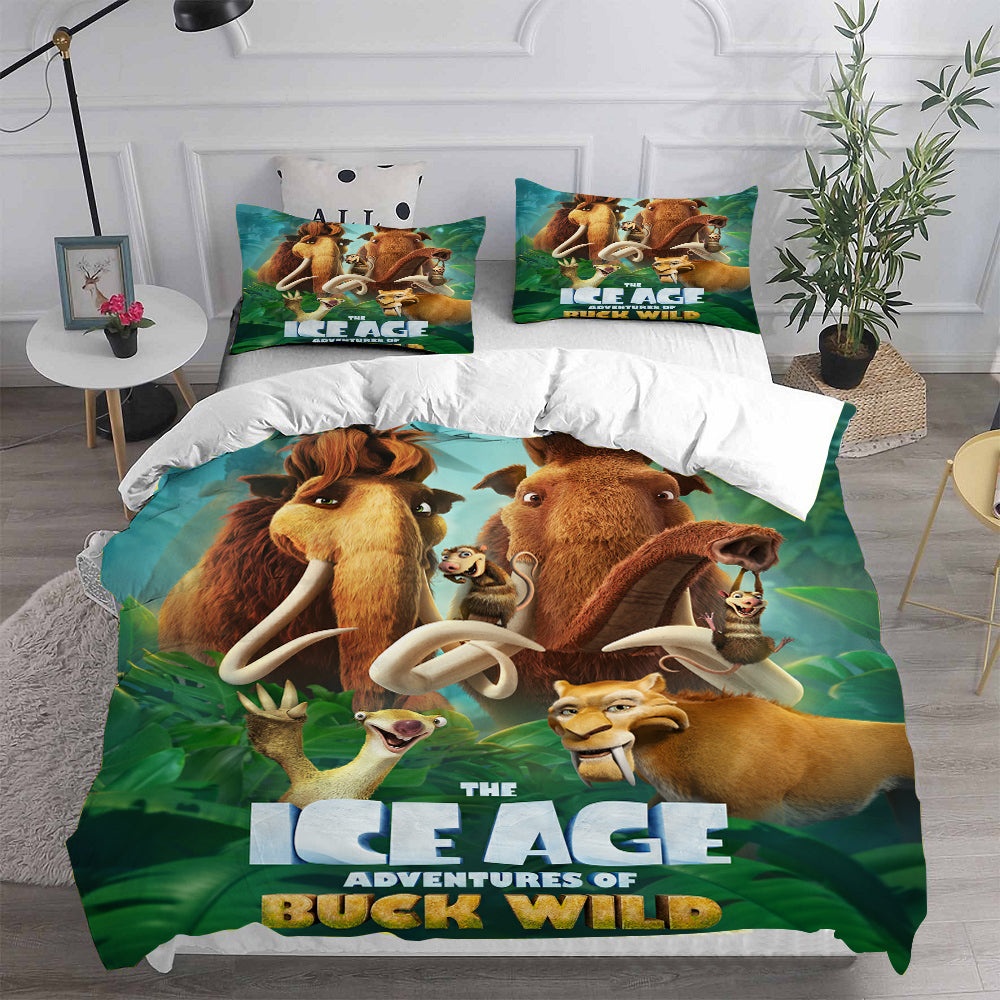 The Ice Age Adventures of Buck Wild Bedding Sets Duvet Cover, Flatsheet, Pillowcases Perfect Gift For Fans