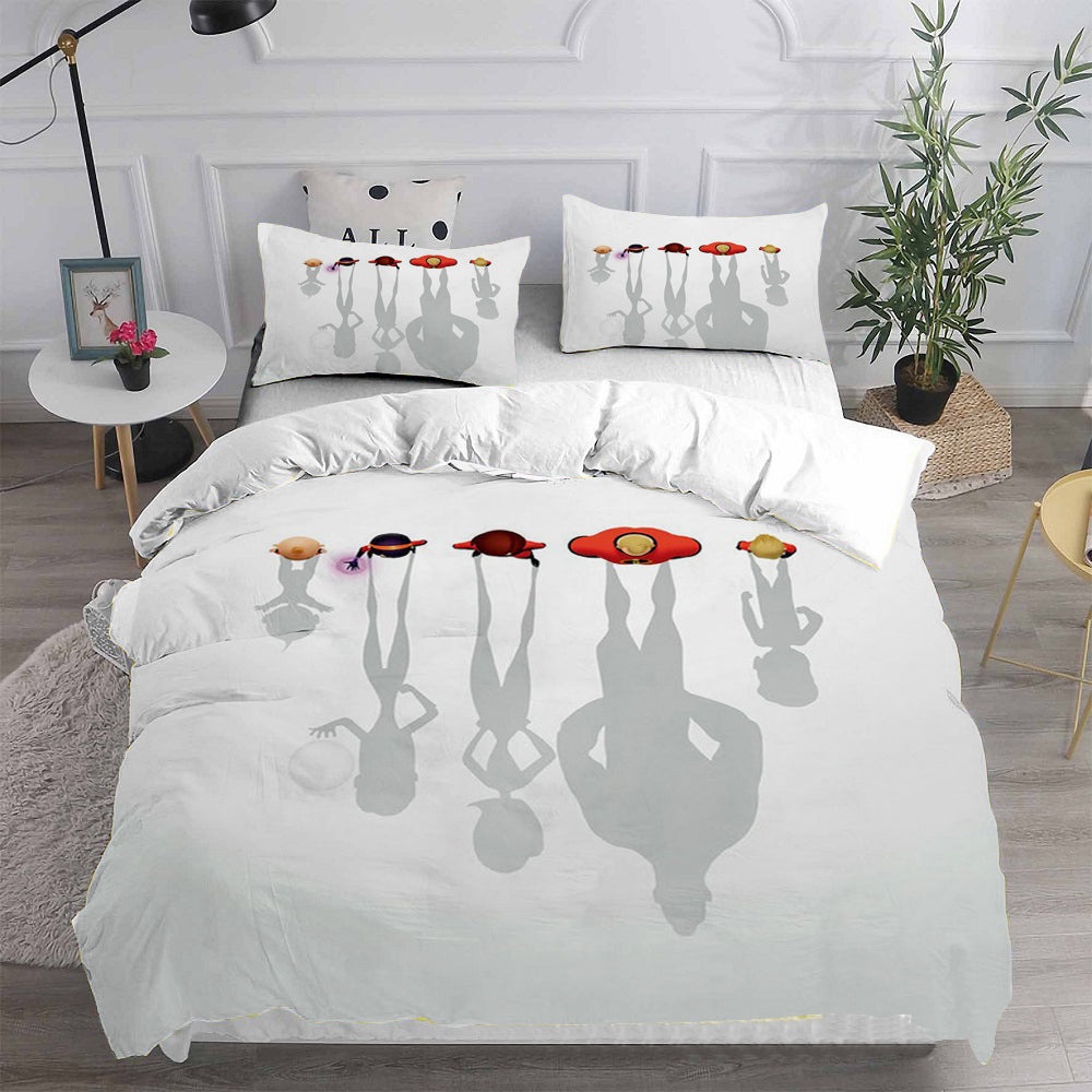 The Incredibles Bedding Sets Gift For Birthday, Halloween, Christmas, Thanksgiving