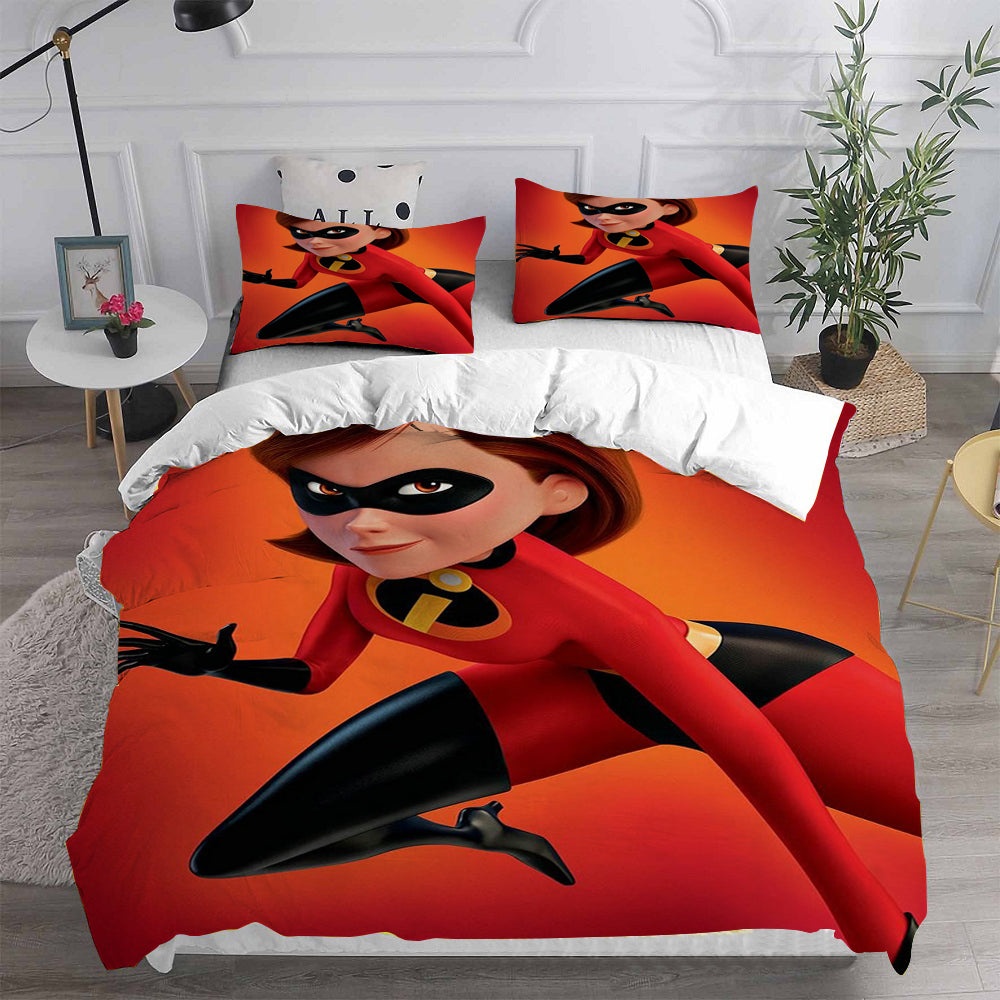 The Incredibles Decorative Bedding Sets For Fan, Halloween, Christmas, Thanksgiving