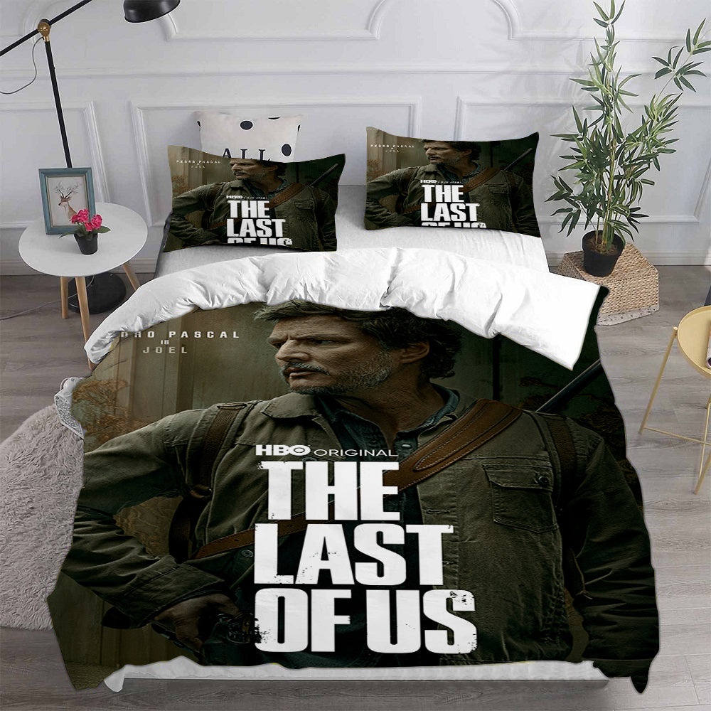 The Last of Us Bedding Sets Gift For Birthday, Halloween, Christmas, Thanksgiving