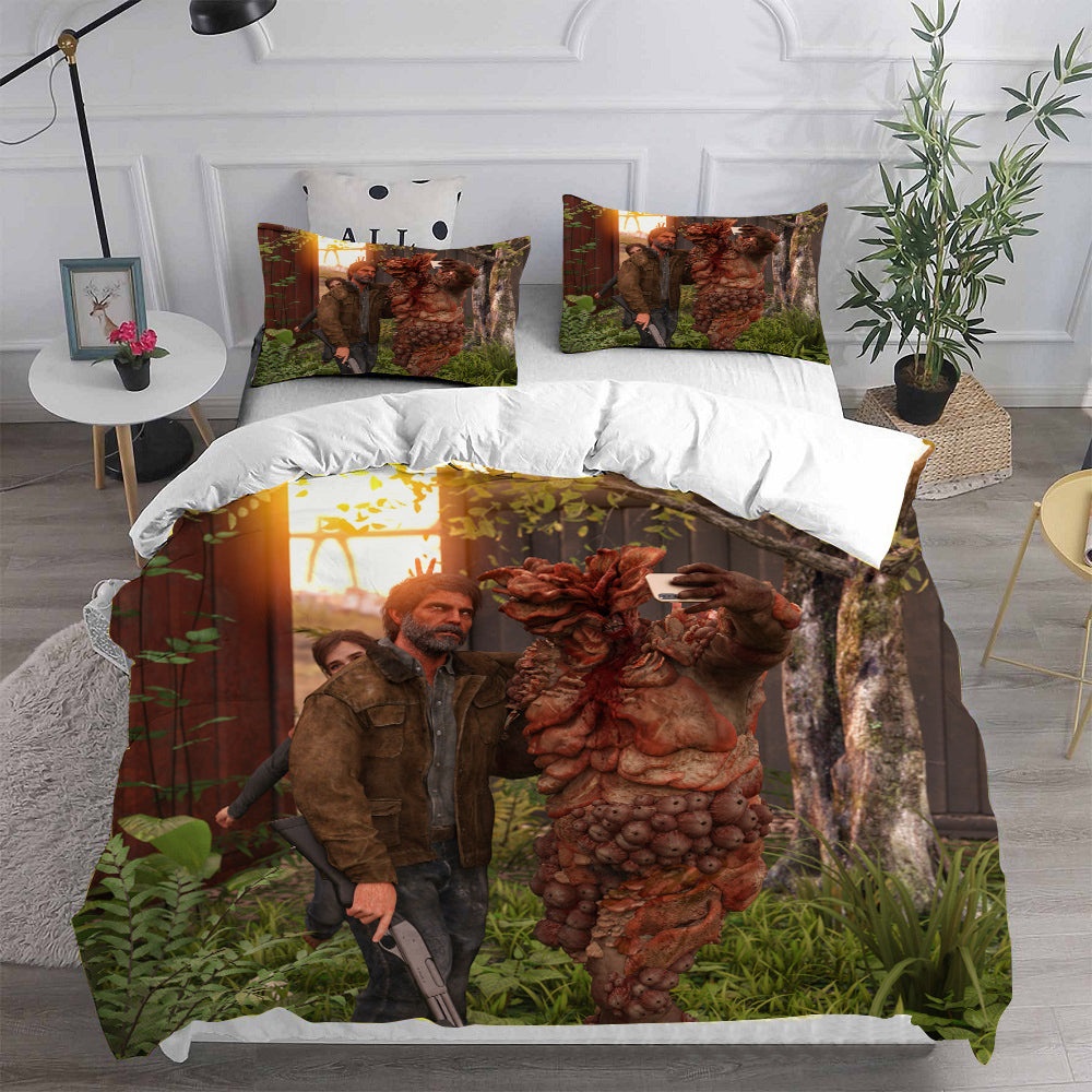 The Last of Us Bedding Sets Gift For Fathers Day, Halloween, Christmas