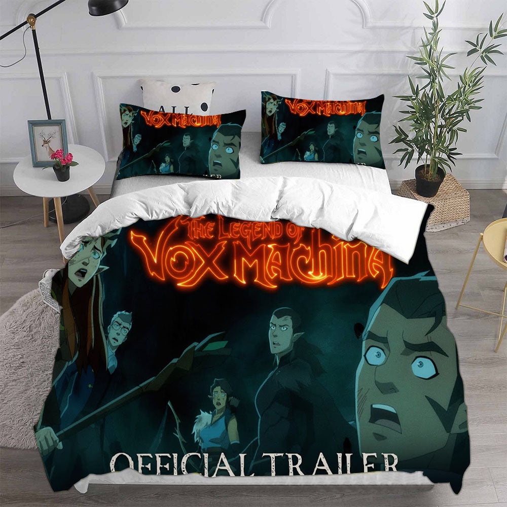 The Legend of Vox Machina Season 2 Bedding Sets Duvet Cover, Flatsheet, Pillowcases For Every Bedroom