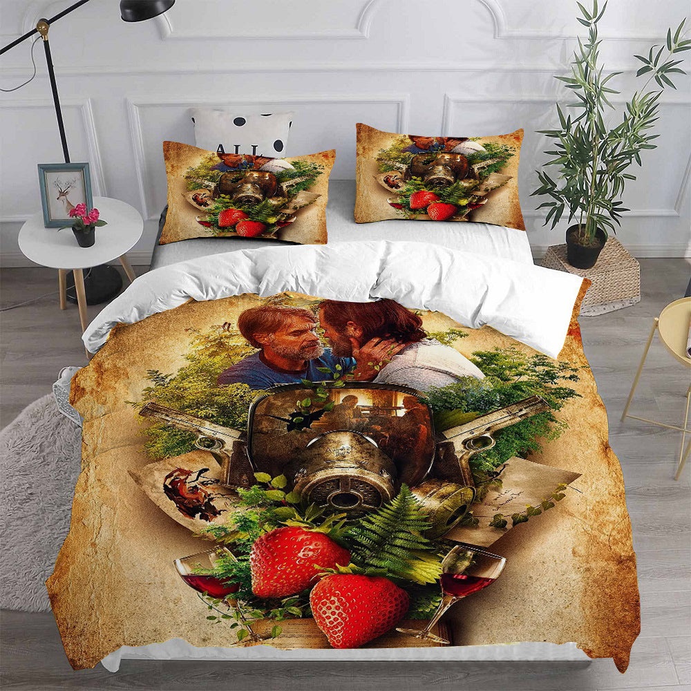 The Last of Us Bedding Sets Gift For Christmas, Thanksgiving, Halloween
