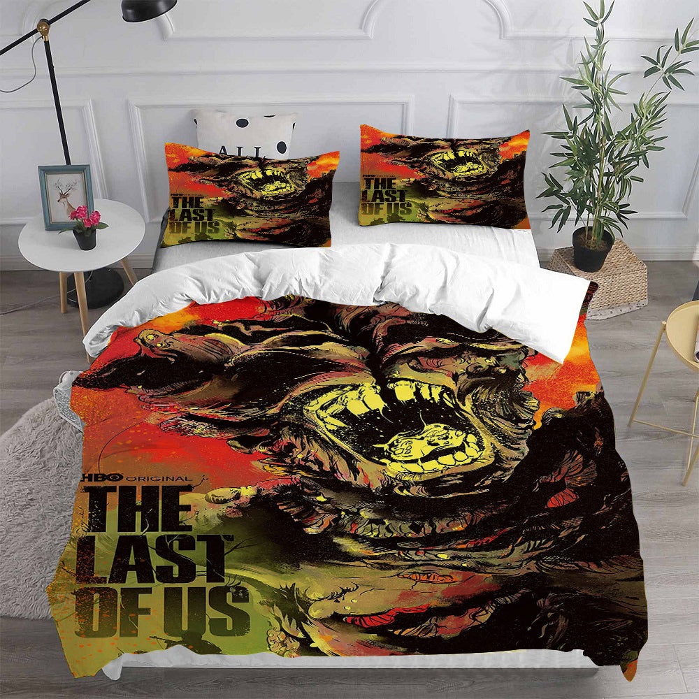 The Last of Us Bedding Sets Gift For Christmas, Halloween, Black Friday