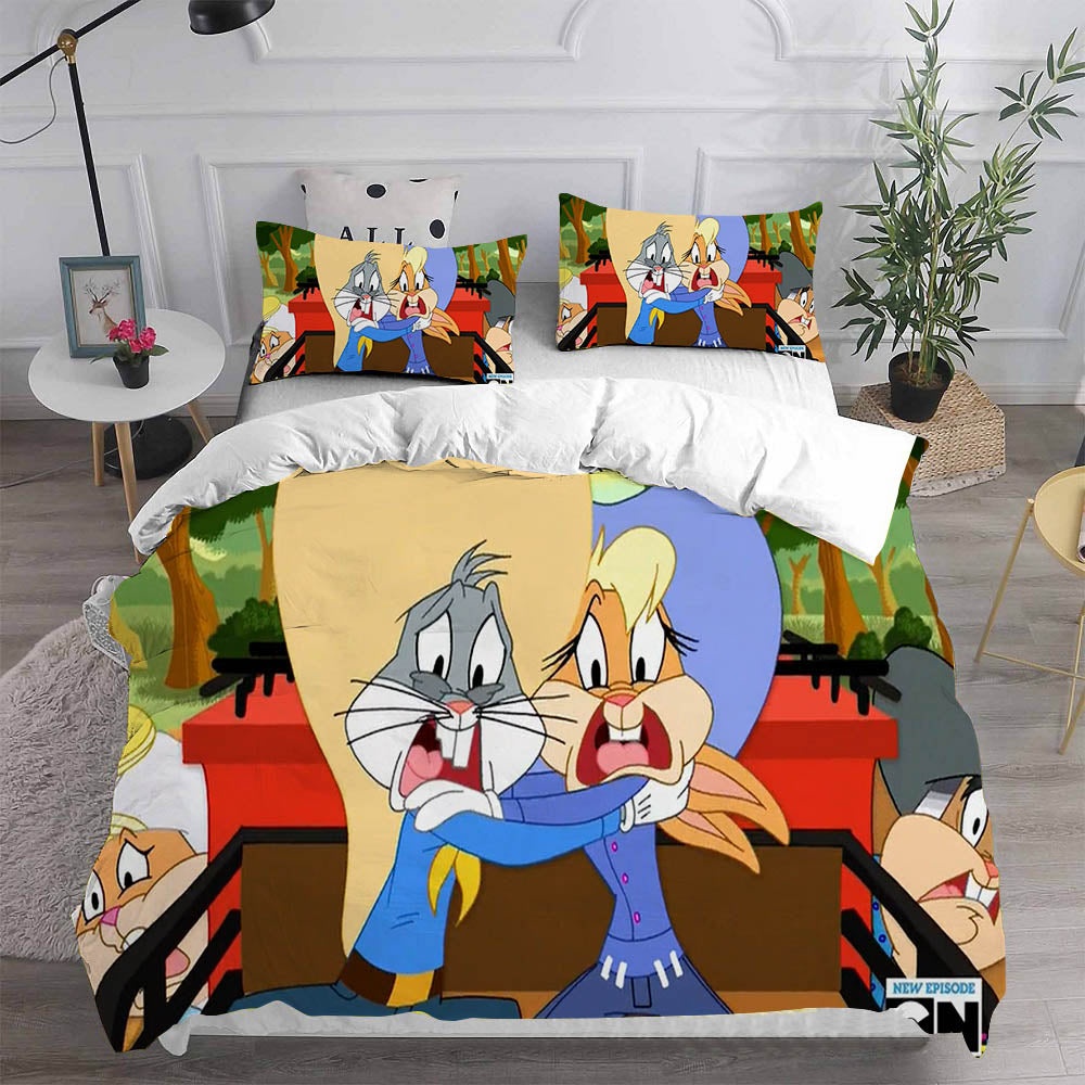 The Looney Tunes Show Bedding Sets Duvet Cover, Flatsheet, Pillowcases For Every Bedroom