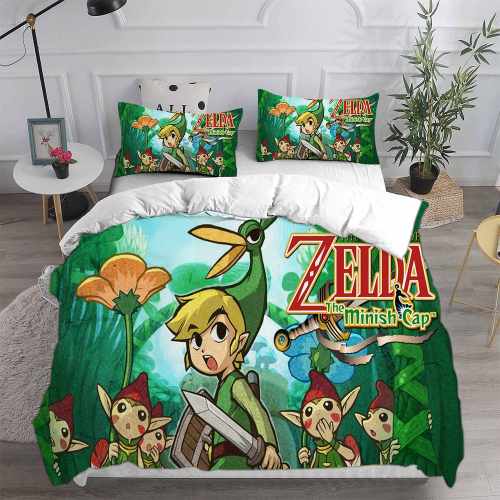 The Legend of Zelda Bedding Sets Gift For Wife, Husband, Besties
