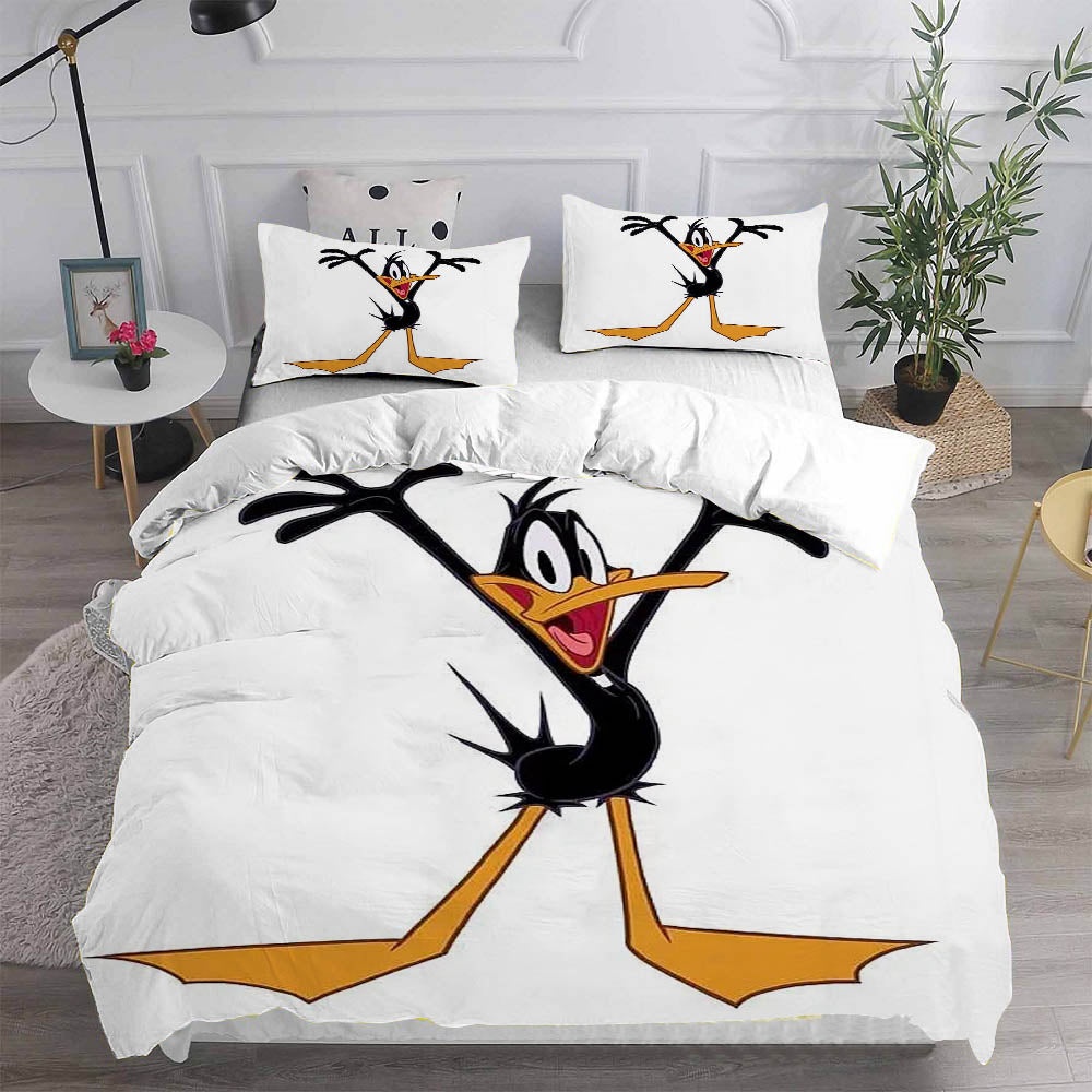 The Looney Tunes Show Bedding Sets Gift For Birthday, Halloween, Christmas, Thanksgiving