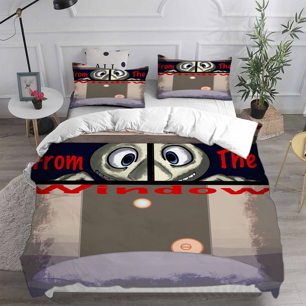 The Man From The Window Bedding Sets Duvet Cover, Flatsheet, Pillowcases Perfect Gift For Fans