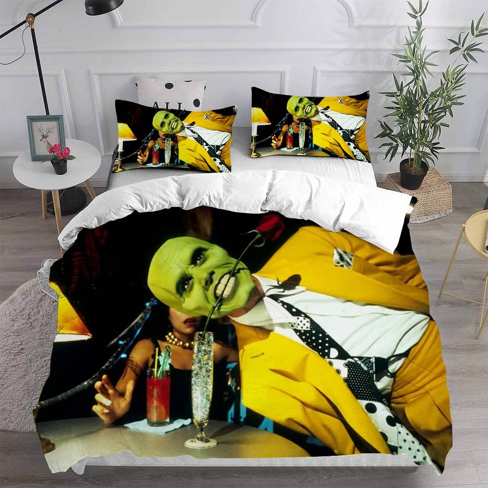 The Mask Bedding Sets Gift For Fathers Day, Halloween, Christmas