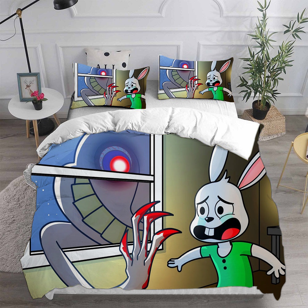 The Man From The Window Decorative Bedding Sets For Fan, Halloween, Christmas, Thanksgiving