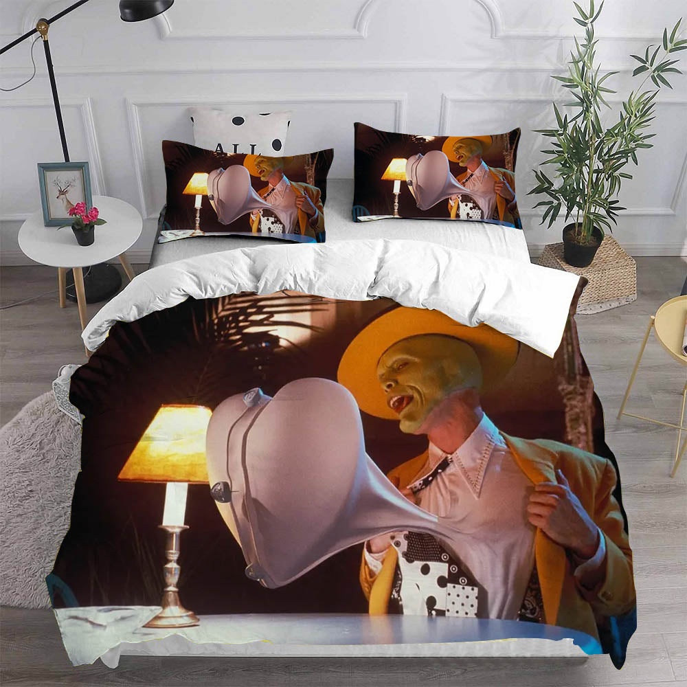 The Mask Bedding Sets Gift For Wife, Husband, Besties