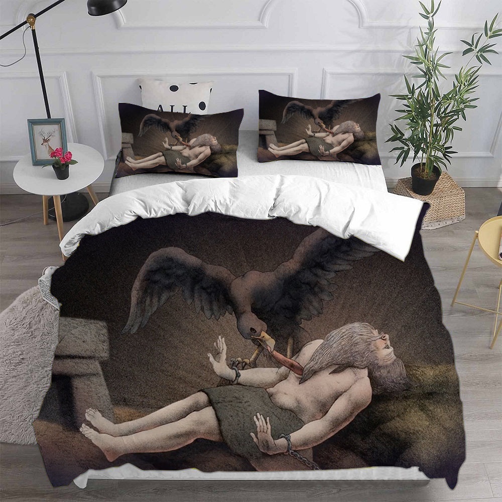 The Midnight Gospel Bedding Sets Gift For Birthday, Halloween, Christmas, Thanksgiving