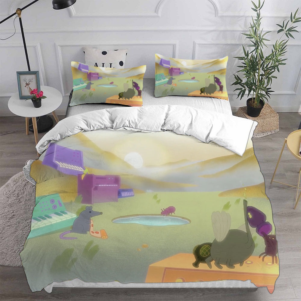 The Midnight Gospel Decorative Bedding Sets For Fan, Halloween, Christmas, Thanksgiving