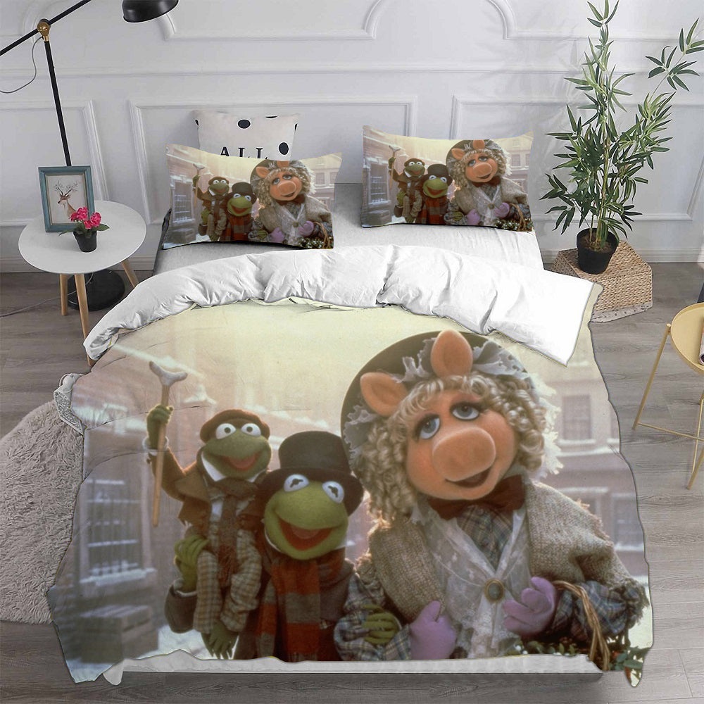 The Muppet Christmas Carol Bedding Sets Gift For Wife, Husband, Besties