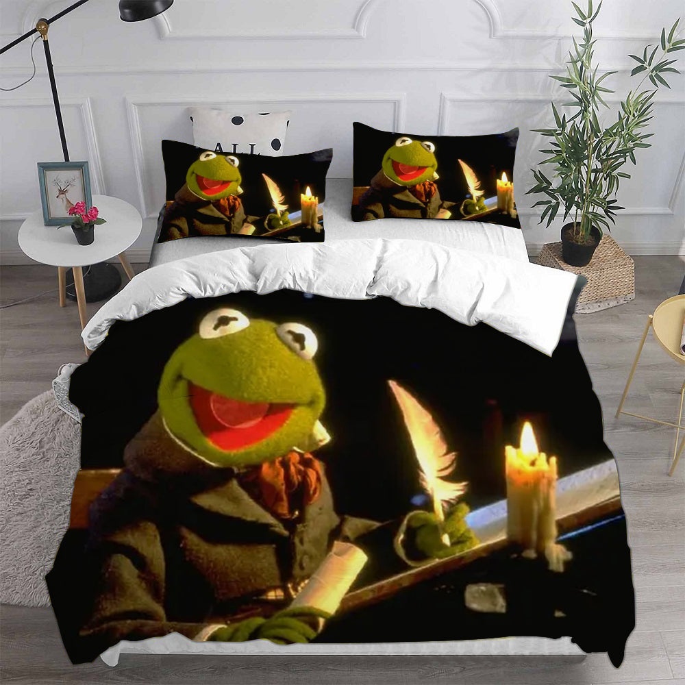 The Muppet Christmas Carol Bedding Sets Gift For Halloween, Thanksgiving, Christmas