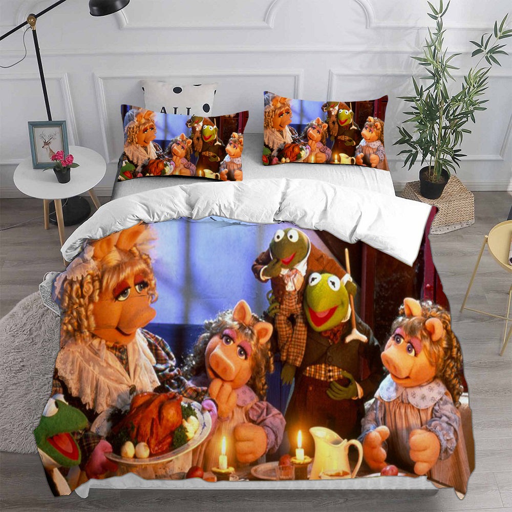 The Muppet Christmas Carol Bedding Sets Gift For Christmas, Thanksgiving, Halloween