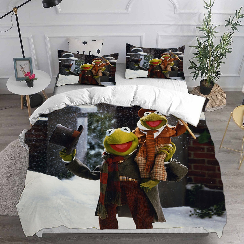 The Muppet Christmas Carol Bedding Sets Gift For Christmas, Halloween, Black Friday