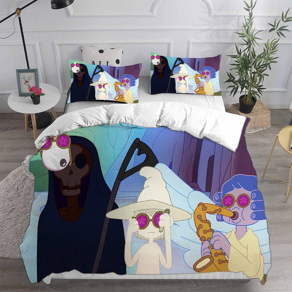 The Midnight Gospel Bedding Sets Gift For Halloween, Thanksgiving, Christmas