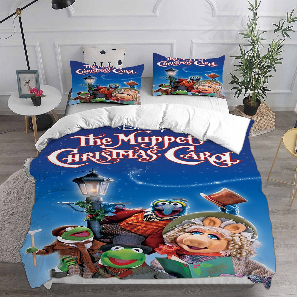 The Muppet Christmas Carol Bedding Sets Gift For Birthday, Halloween, Christmas, Thanksgiving