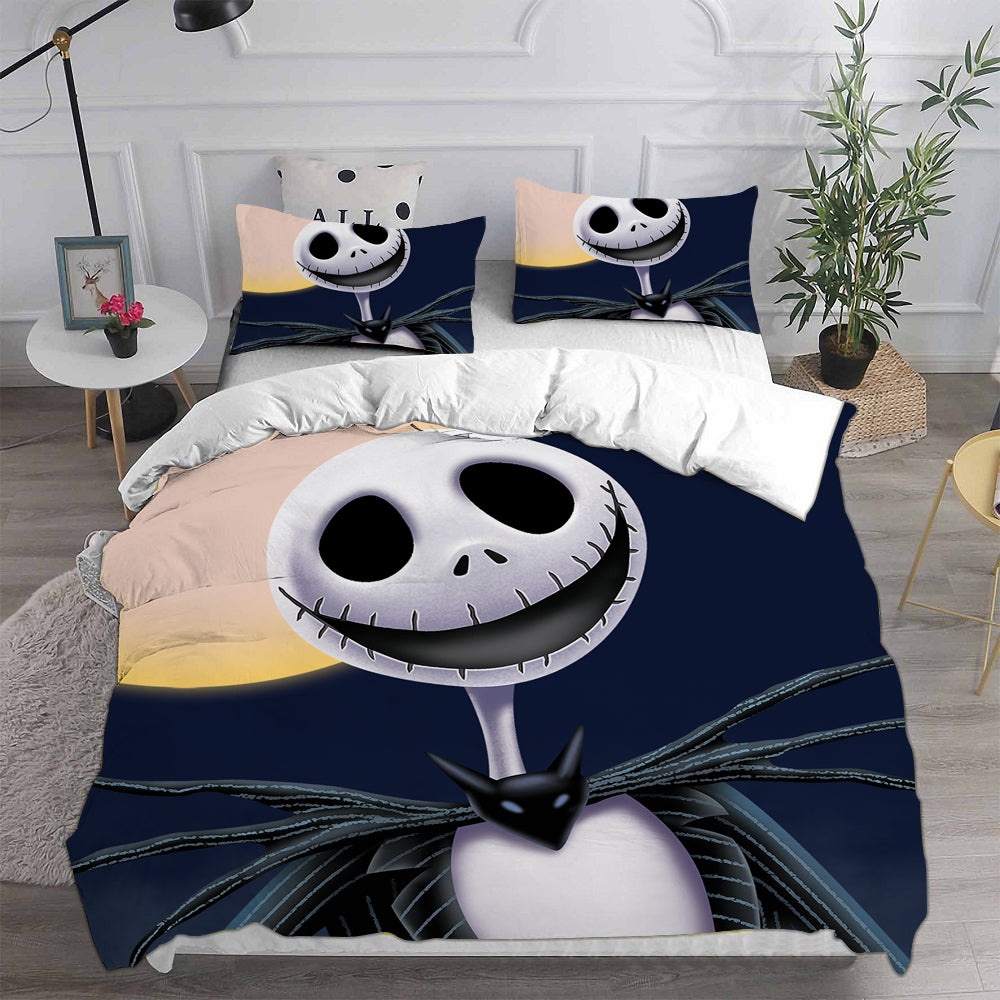 The Nightmare Before Christmas Bedding Sets Gift For Christmas, Halloween, Black Friday
