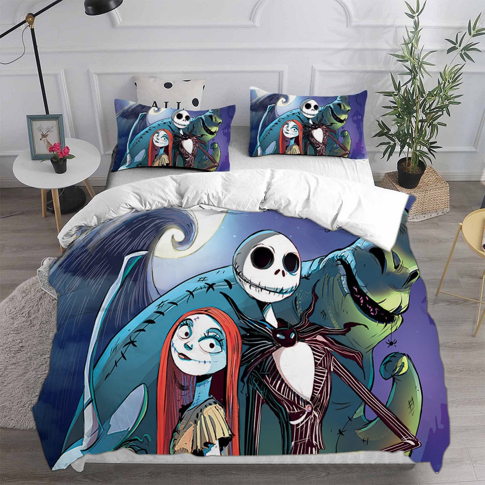 The Nightmare Before Christmas Bedding Sets Gift For Wife, Husband, Besties