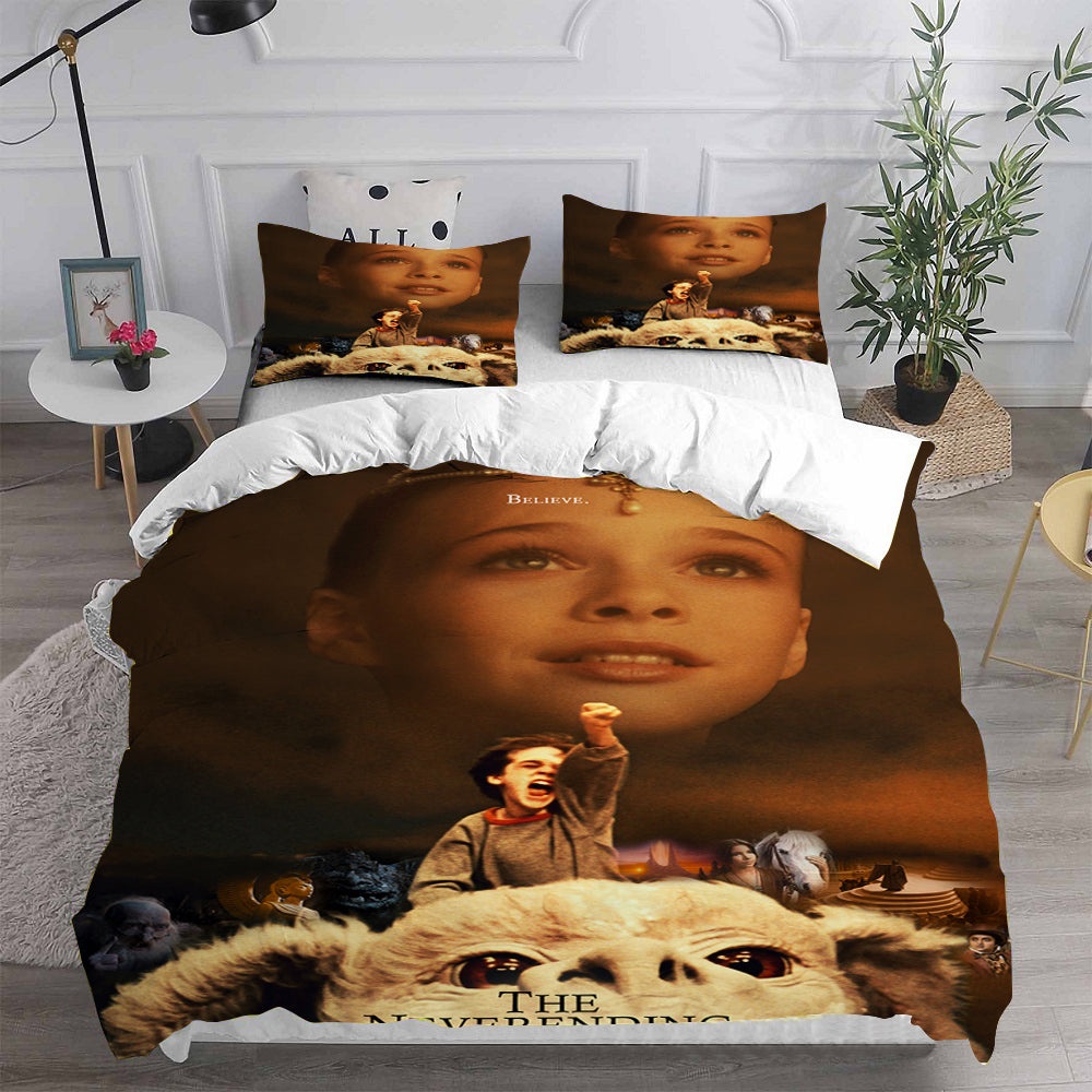The NeverEnding Story Bedding Sets Gift For Birthday, Halloween, Christmas, Thanksgiving