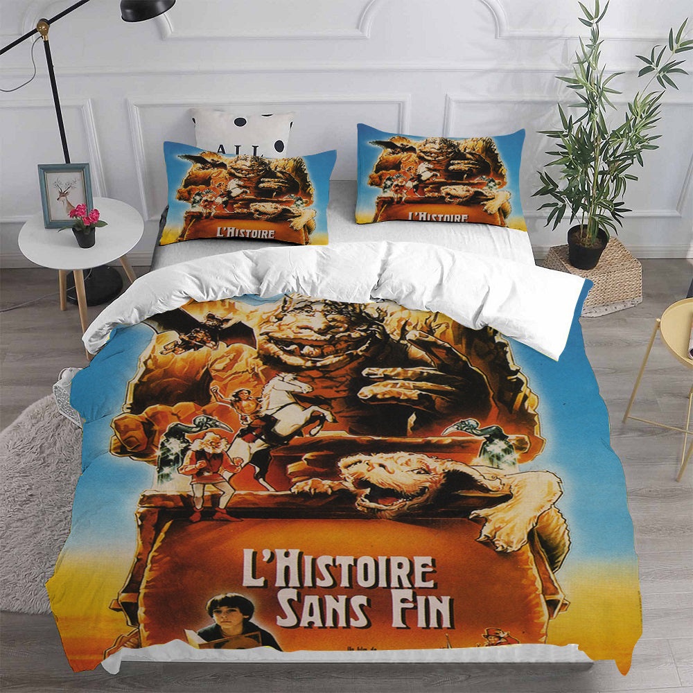 The NeverEnding Story Bedding Sets Gift For Christmas, Thanksgiving, Halloween