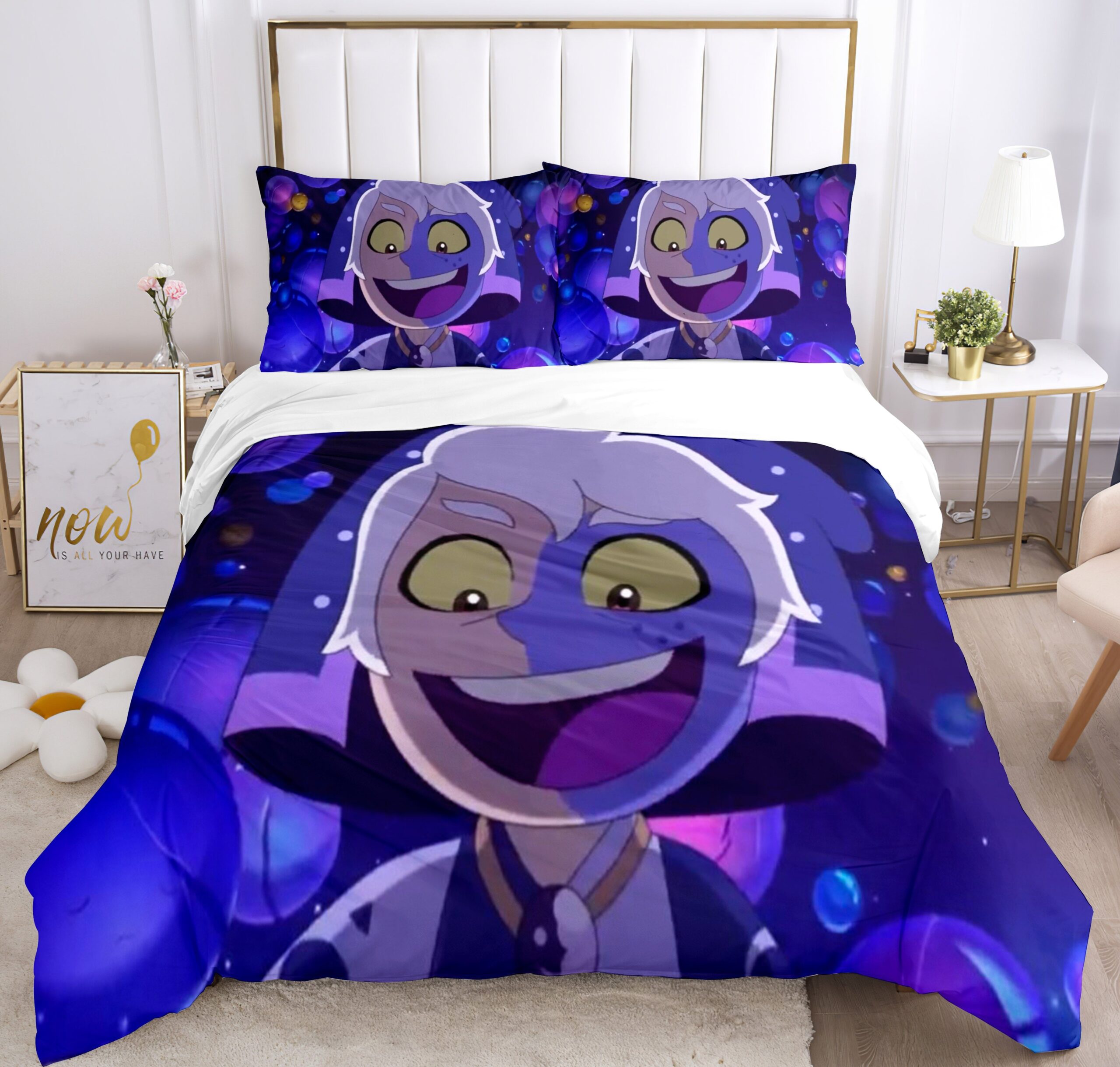 The Owl House Decorative Bedding Sets For Fan, Halloween, Christmas, Thanksgiving