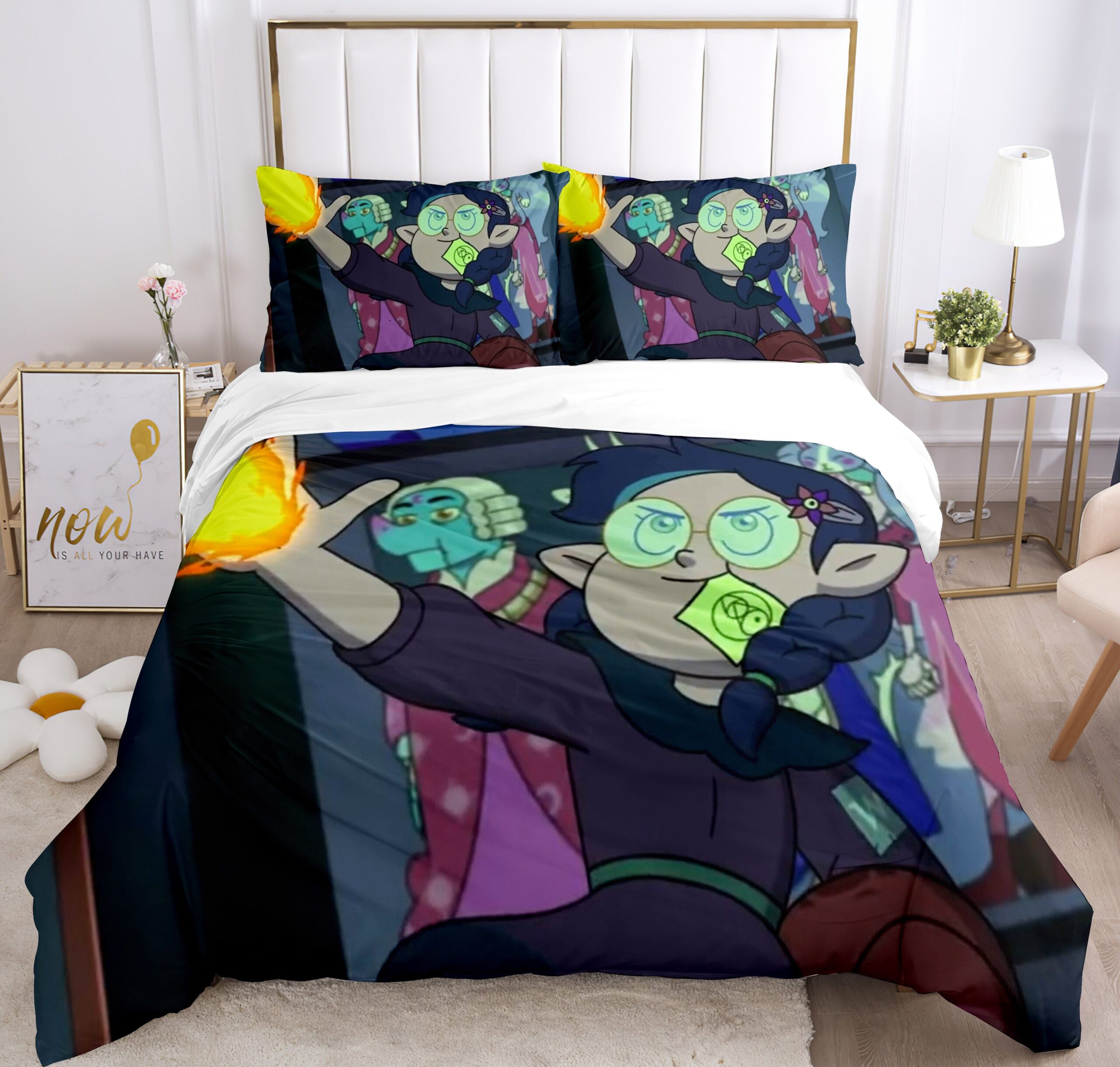 The Owl House Bedding Sets Duvet Cover, Flatsheet, Pillowcase For Your Lover