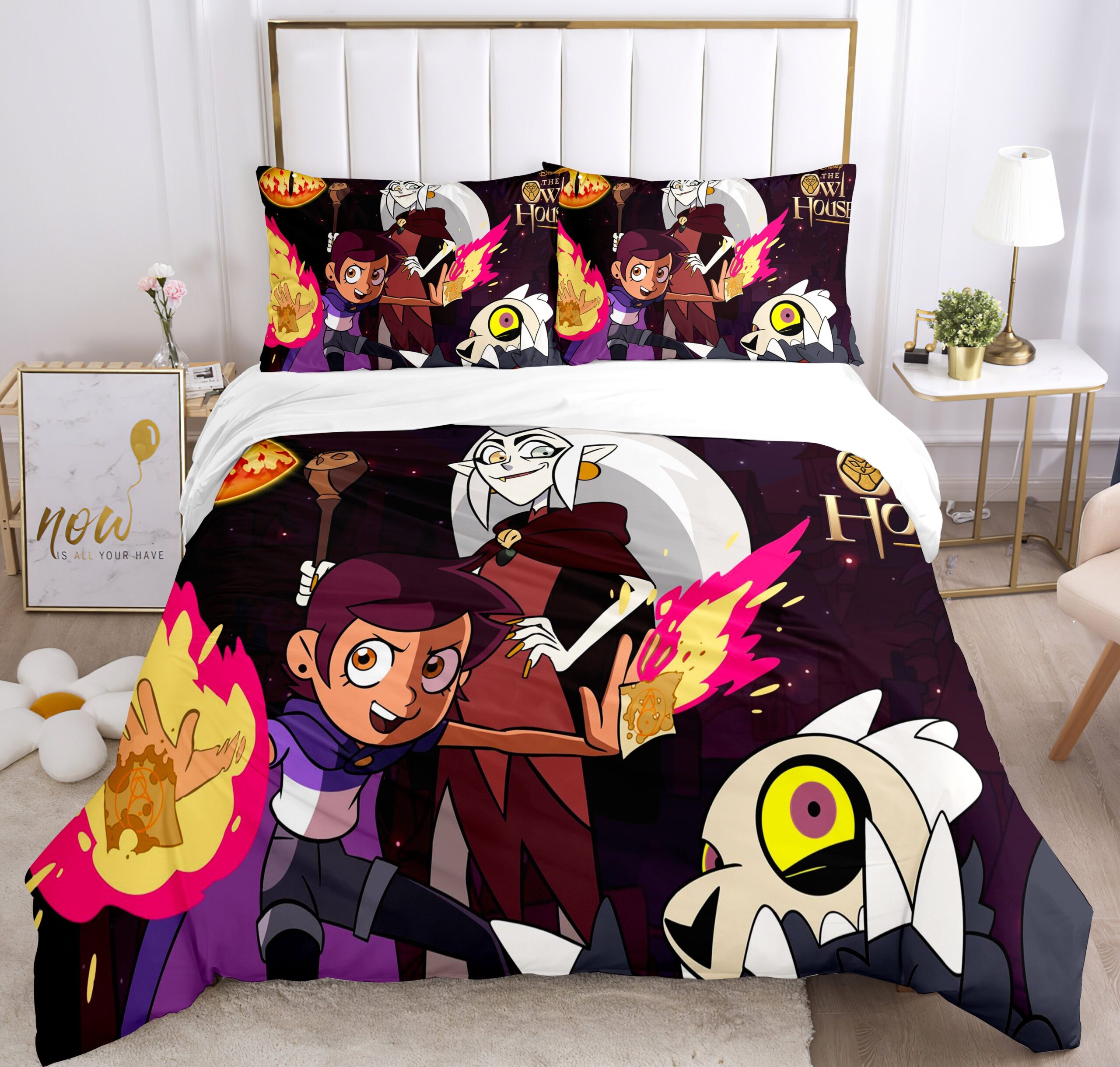 The Owl House Bedding Sets Gift For Wife, Husband, Besties