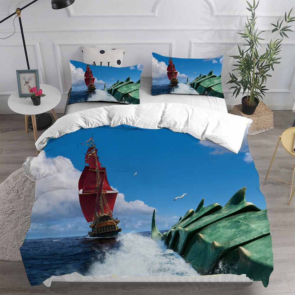 The Sea Beast Bedding Sets Gift For Fathers Day, Halloween, Christmas