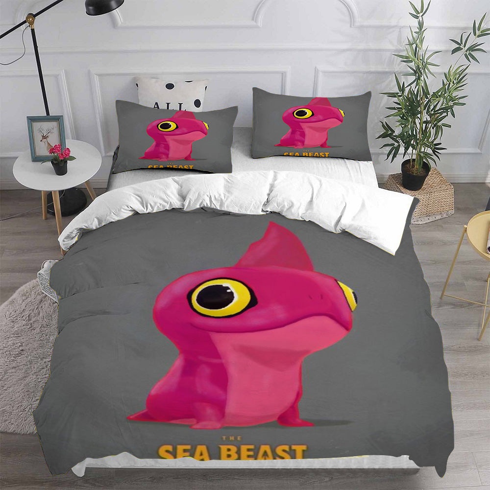 The Sea Beast Bedding Sets Gift For Christmas, Thanksgiving, Halloween