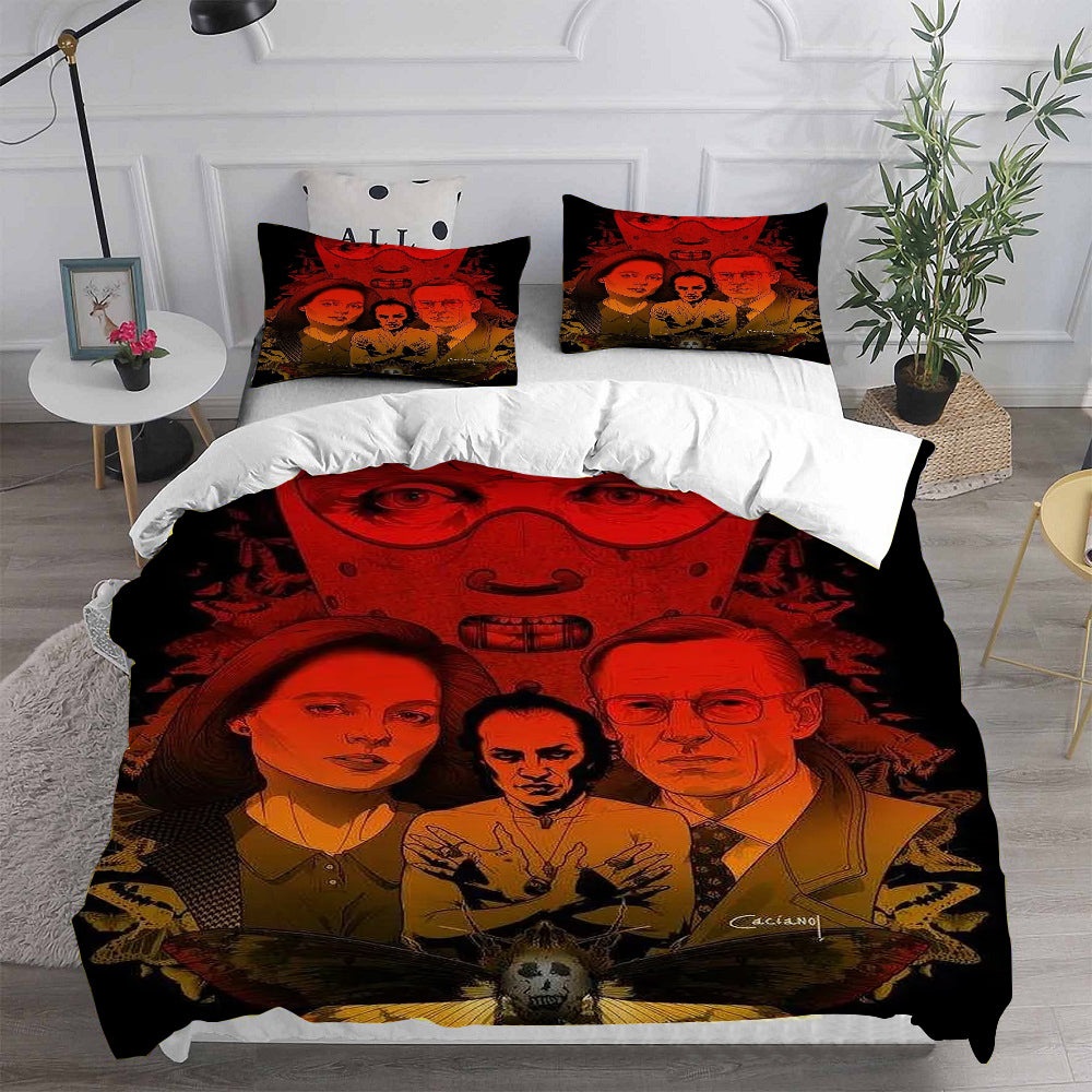 The Silence of the Lambs Bedding Sets Duvet Cover, Flatsheet, Pillowcase For Your Lover