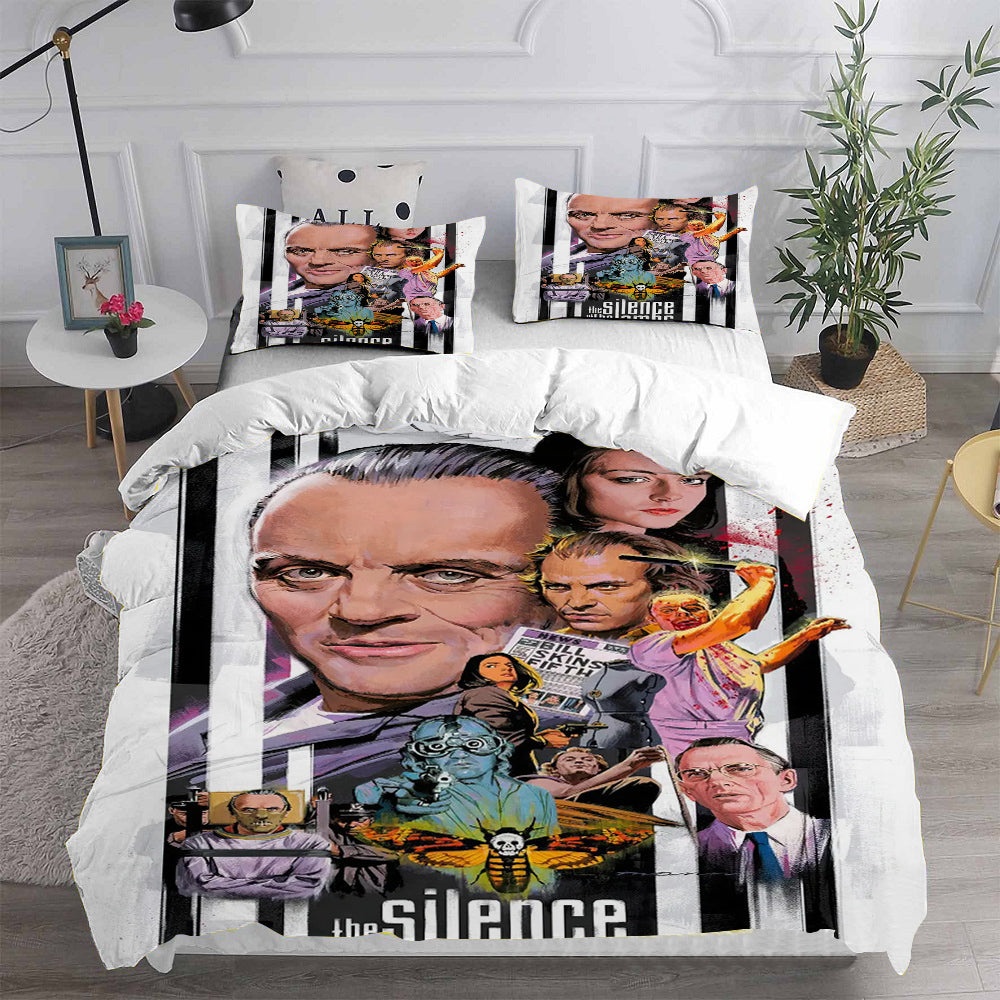 The Silence of the Lambs Bedding Sets Gift For Christmas, Birthday, Thanksgiving