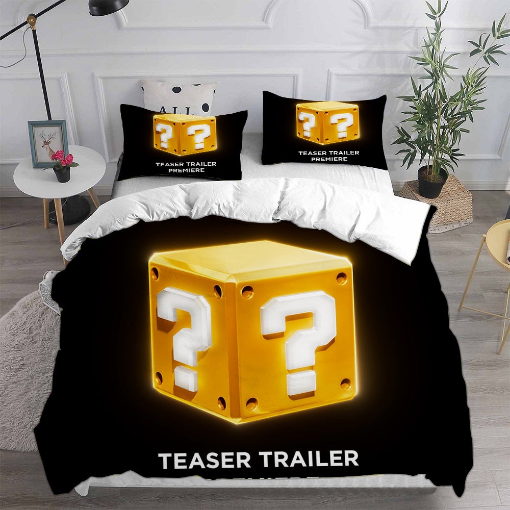The Super Mario Bros. Movie Bedding Sets Gift For Fathers Day, Halloween, Christmas