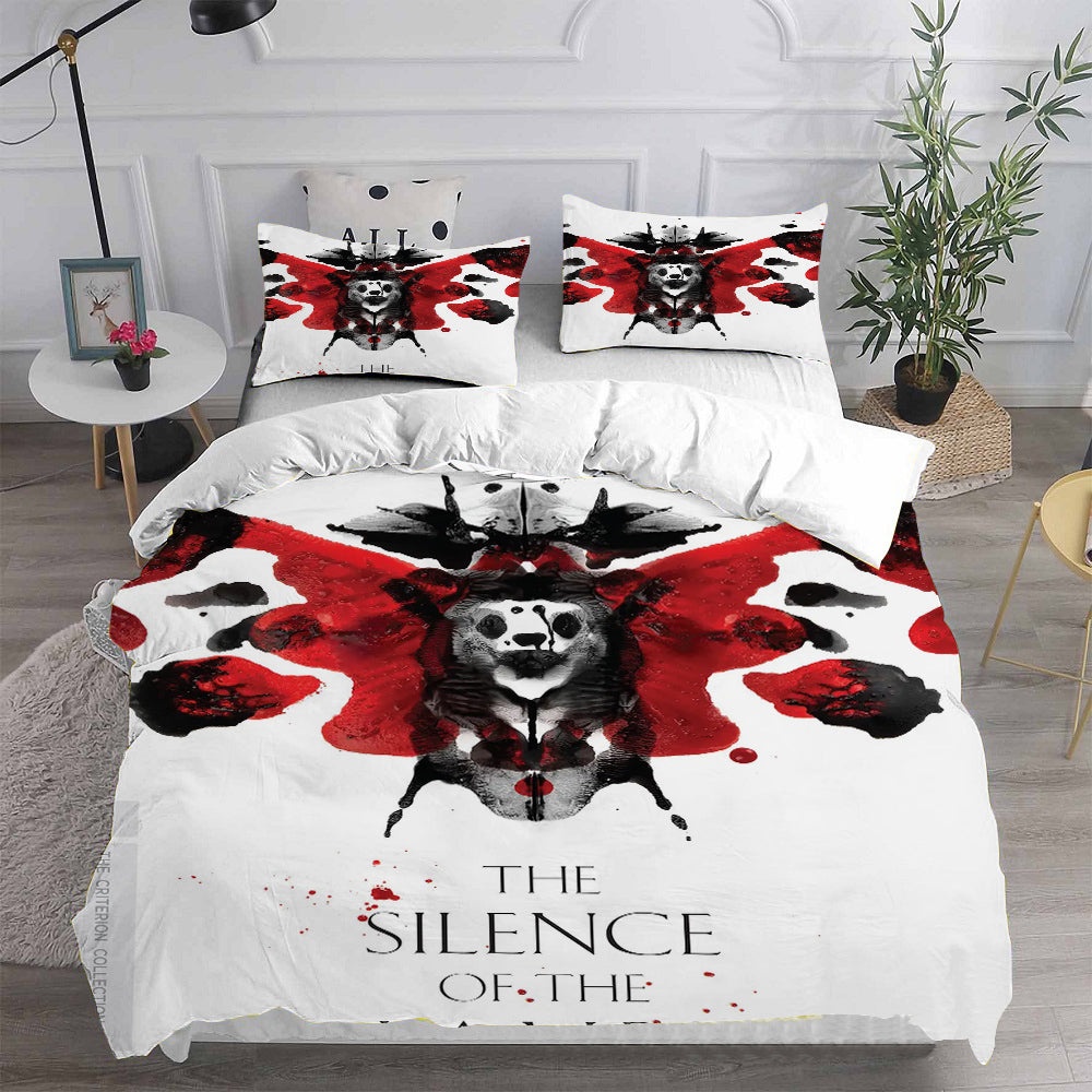 The Silence of the Lambs Decorative Bedding Sets For Fan, Halloween, Christmas, Thanksgiving