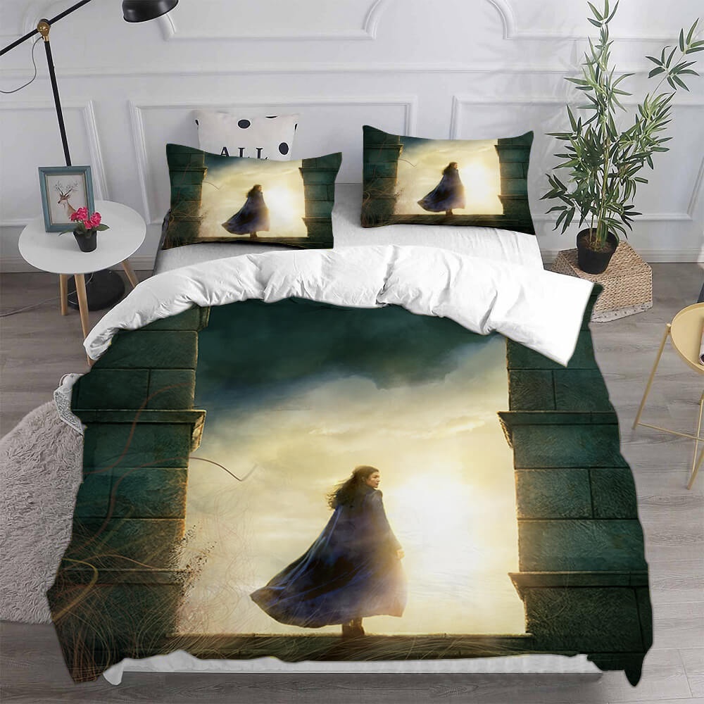 The Wheel of Time Bedding Sets Gift For Birthday, Halloween, Christmas, Thanksgiving