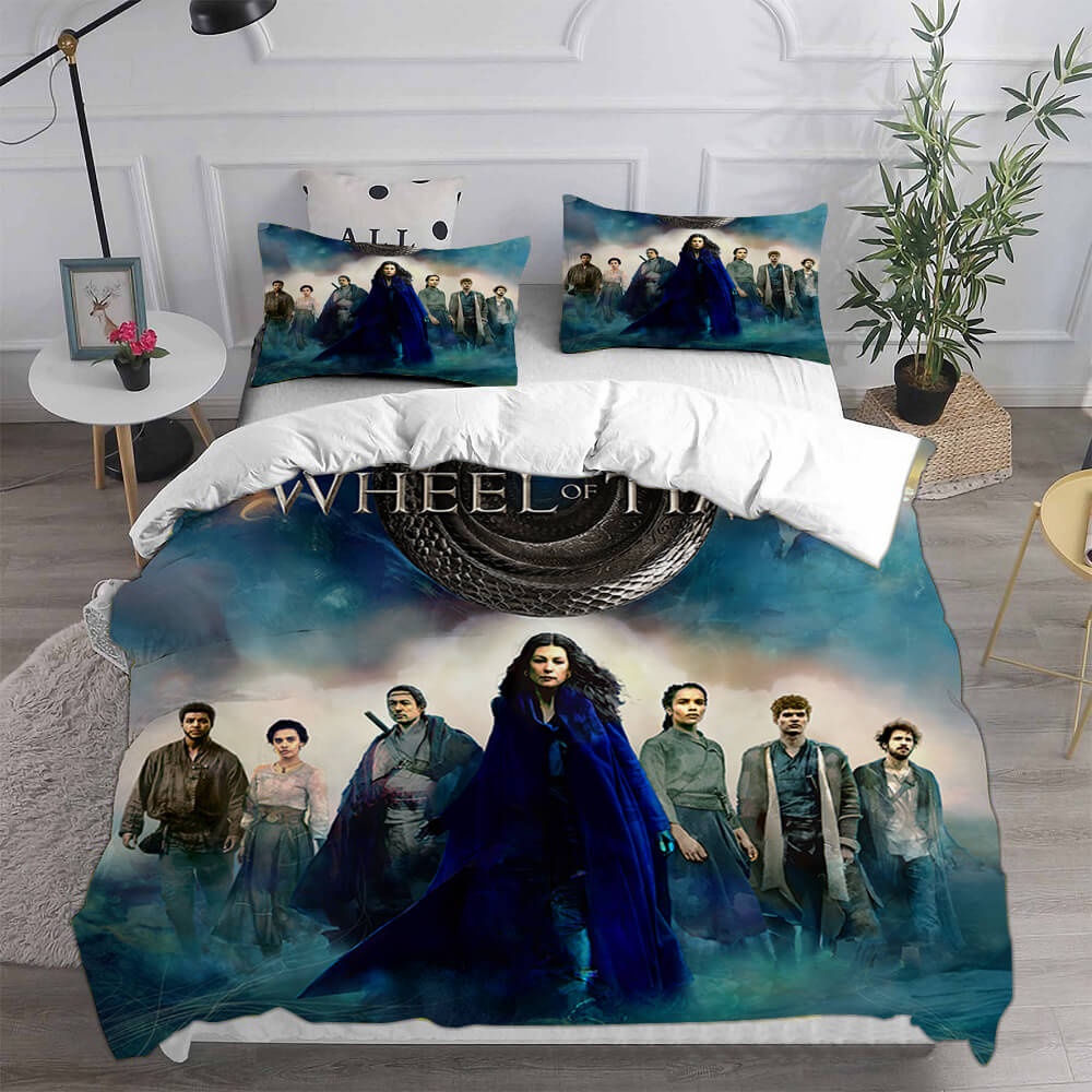 The Wheel of Time Bedding Sets Gift For Halloween, Thanksgiving, Christmas