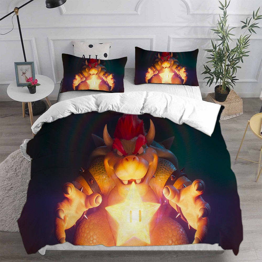 The Super Mario Bros. Movie Bedding Sets Gift For Christmas, Thanksgiving, Halloween