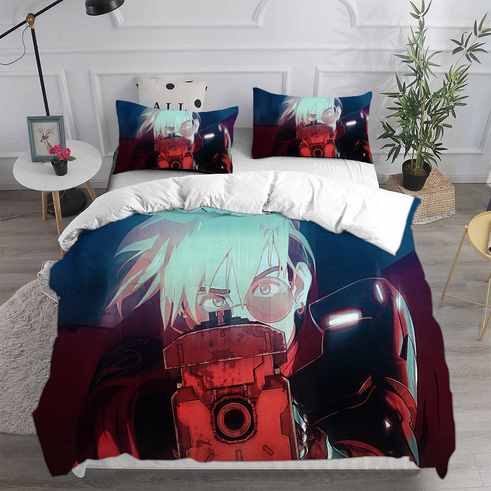 Trigun Stampede Bedding Sets Gift For Halloween, Thanksgiving, Christmas