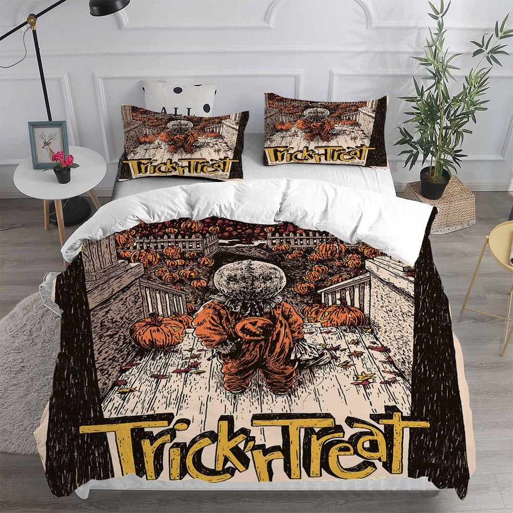 Trick r Treat Bedding Sets Gifts For Family Members On Christmas, Black Friday