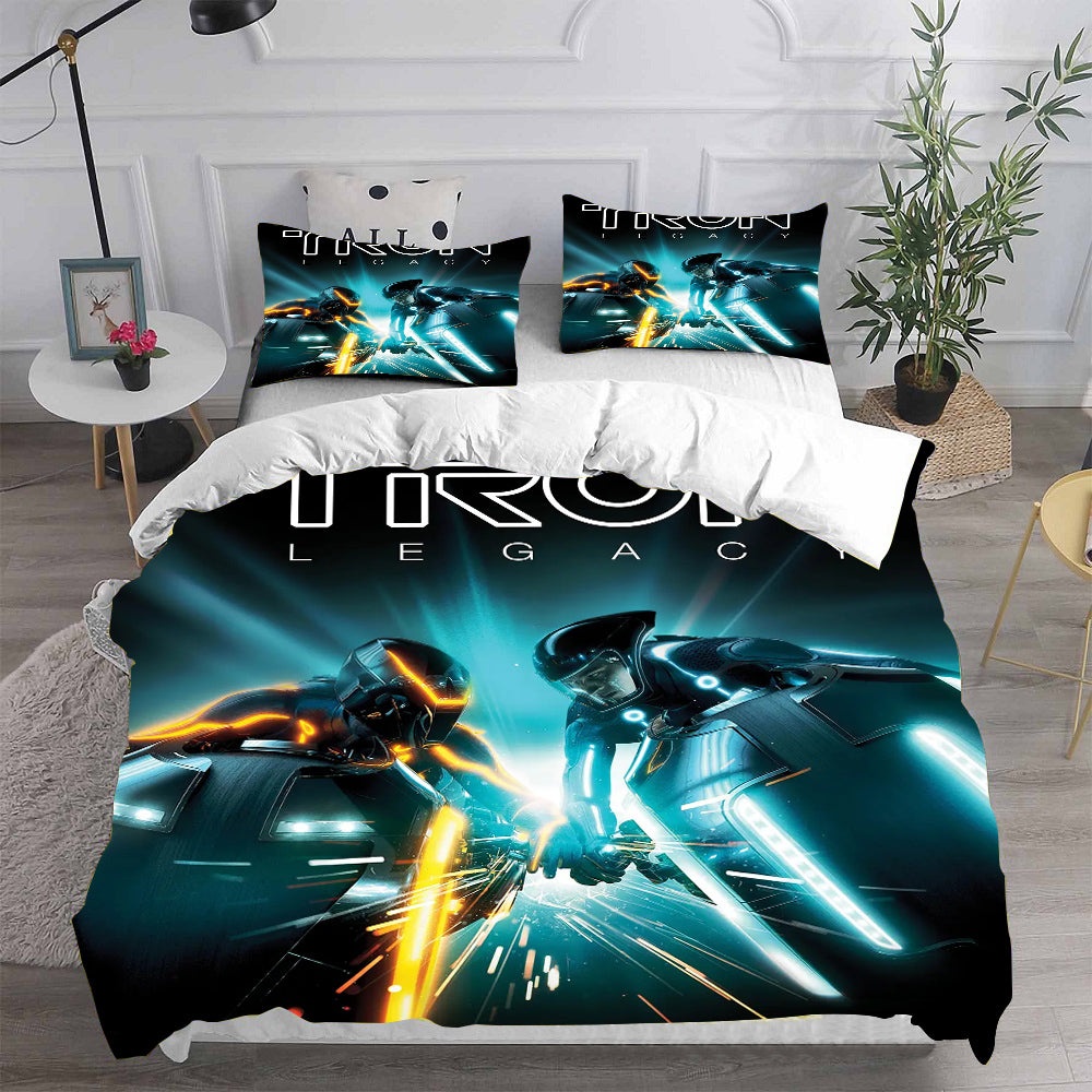 Tron: Legacy Bedding Sets Gift For Christmas, Thanksgiving, Halloween