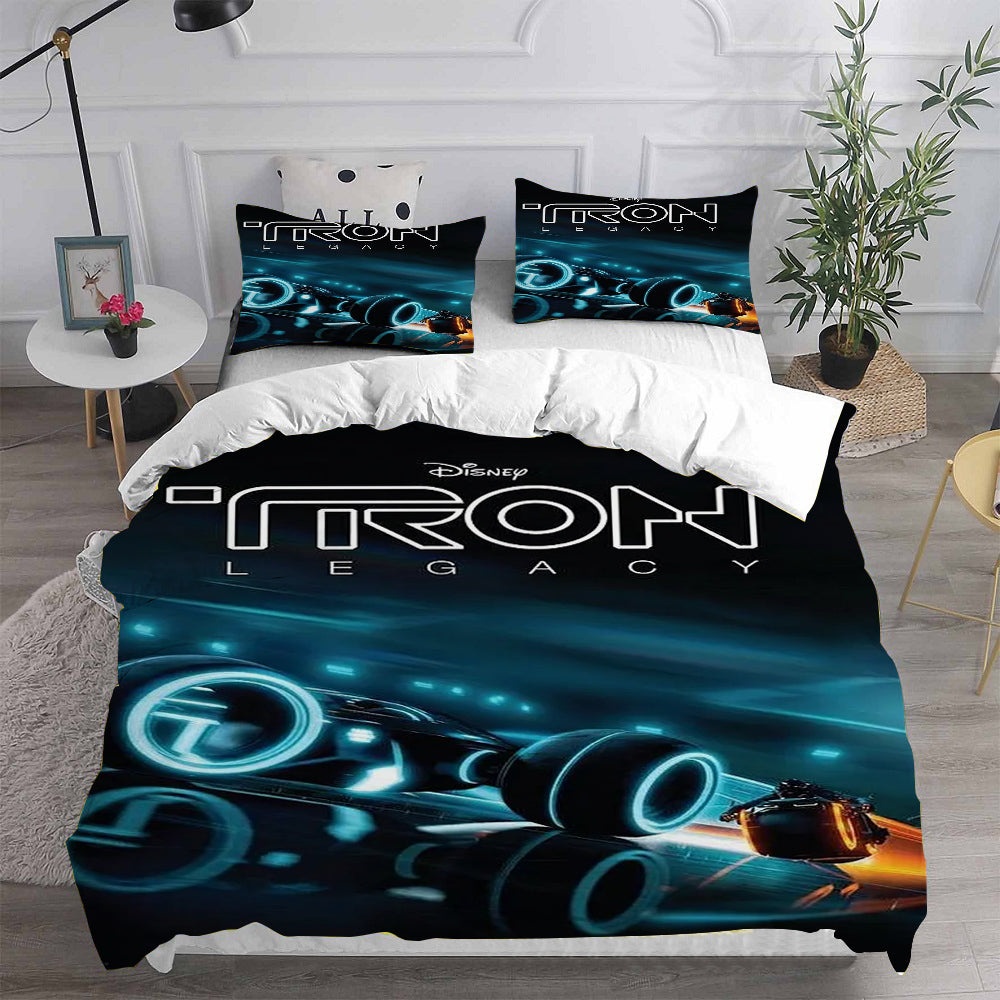 Tron: Legacy Bedding Sets Gift For Birthday, Halloween, Christmas, Thanksgiving