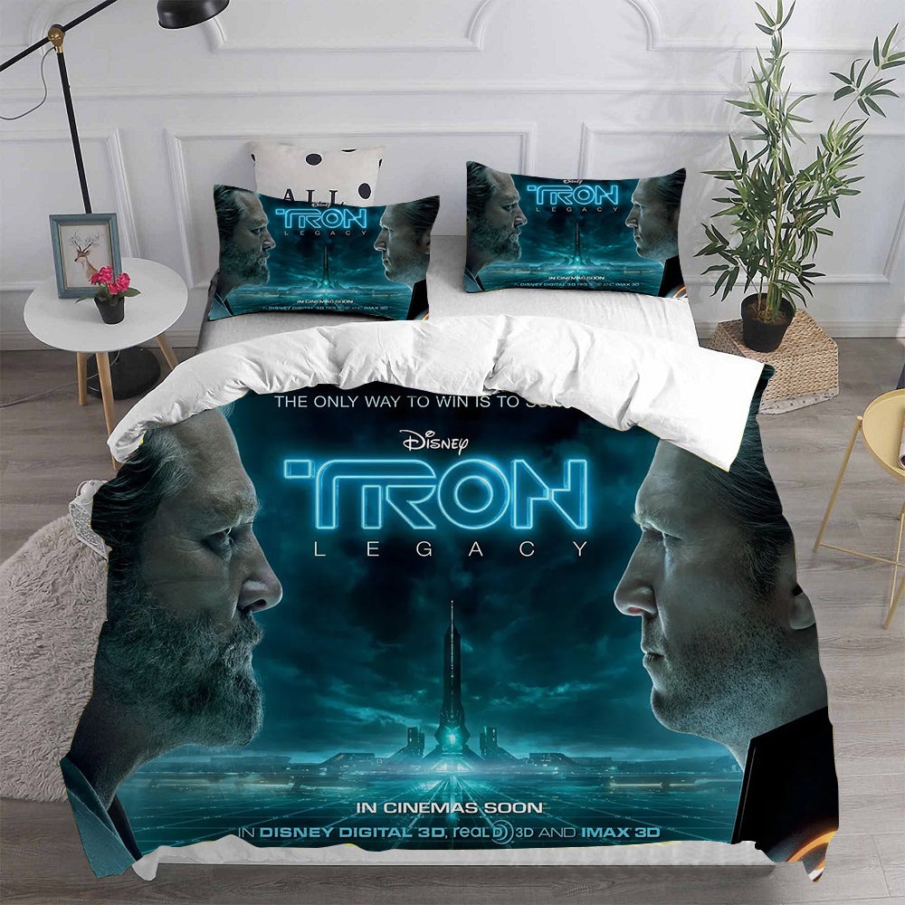 Tron: Legacy Bedding Sets Gift For Fathers Day, Halloween, Christmas