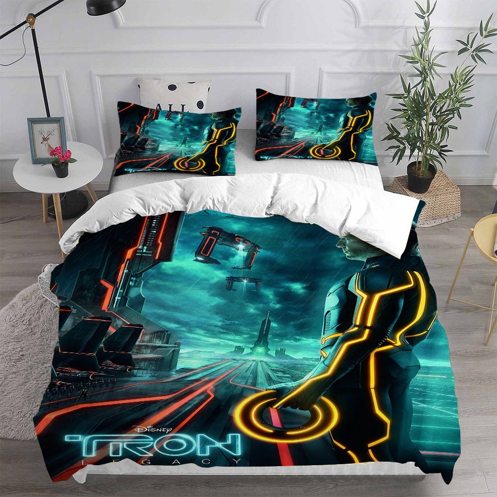 Tron: Legacy Bedding Sets Gift For Wife, Husband, Besties
