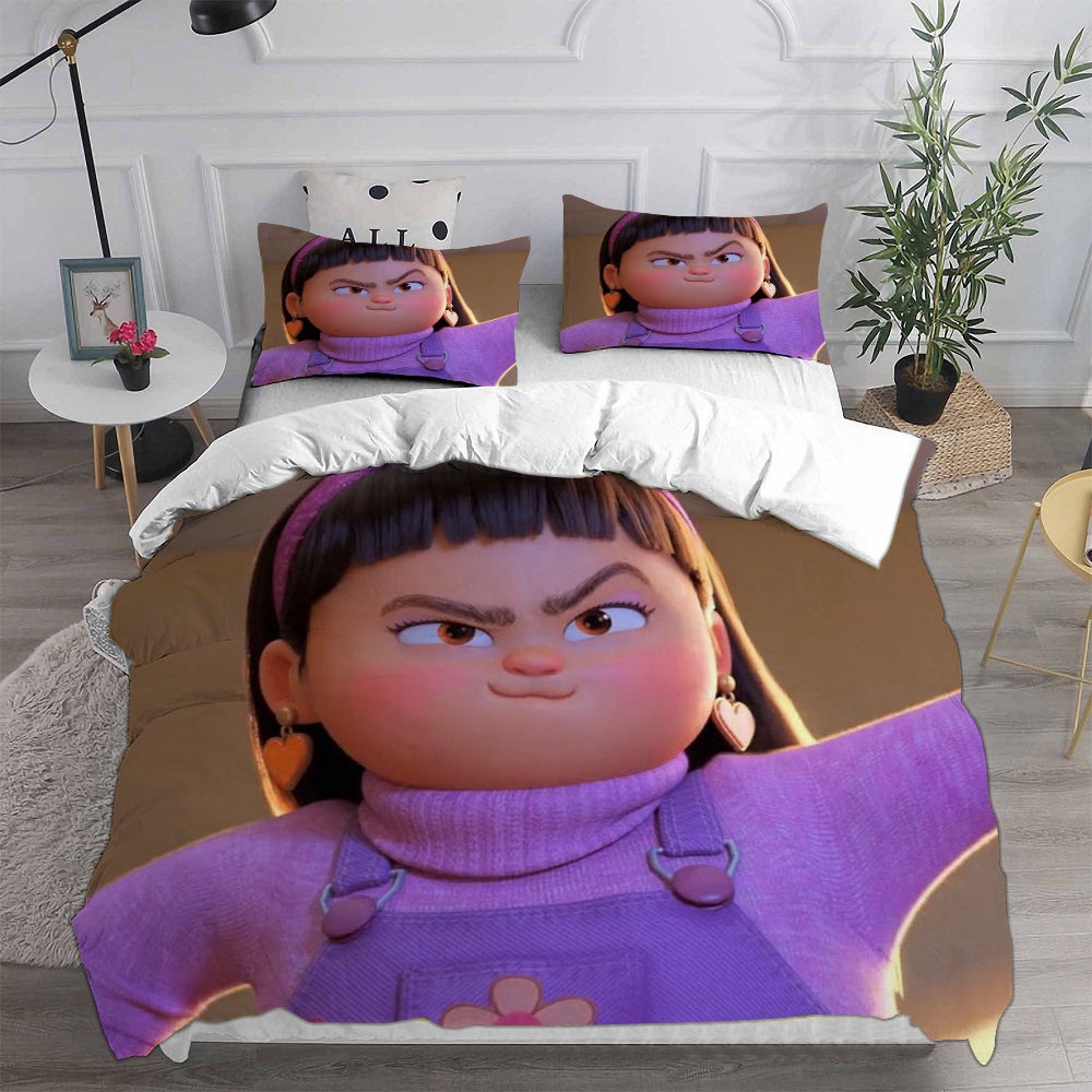 Turning Red Bedding Sets Duvet Cover, Flatsheet, Pillowcases Perfect Gift For Fans
