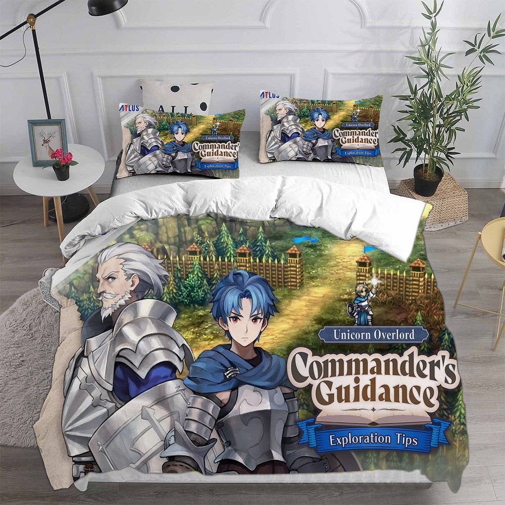 Unicorn Overlord Bedding Sets Duvet Cover, Flatsheet, Pillowcase For Your Lover